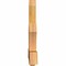 Ekena Millwork Redmond Rough Sawn Timber Gable Bracket, Western Red Cedar, 60"W x 35"H x 4"D x 6"F, 14/12 Pitch GBW060X35X0406RED00RWR - alternate 5